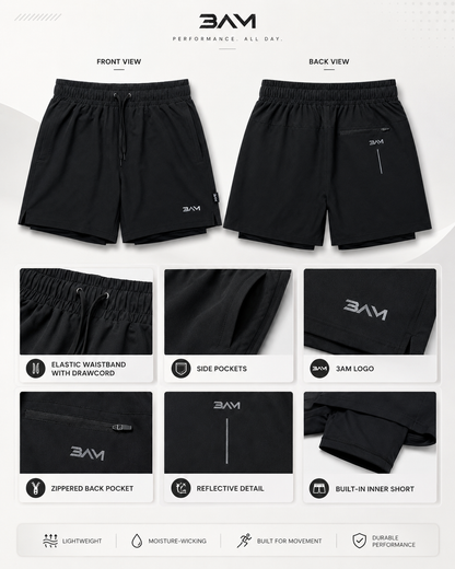 3AM - Men’s Gym Short